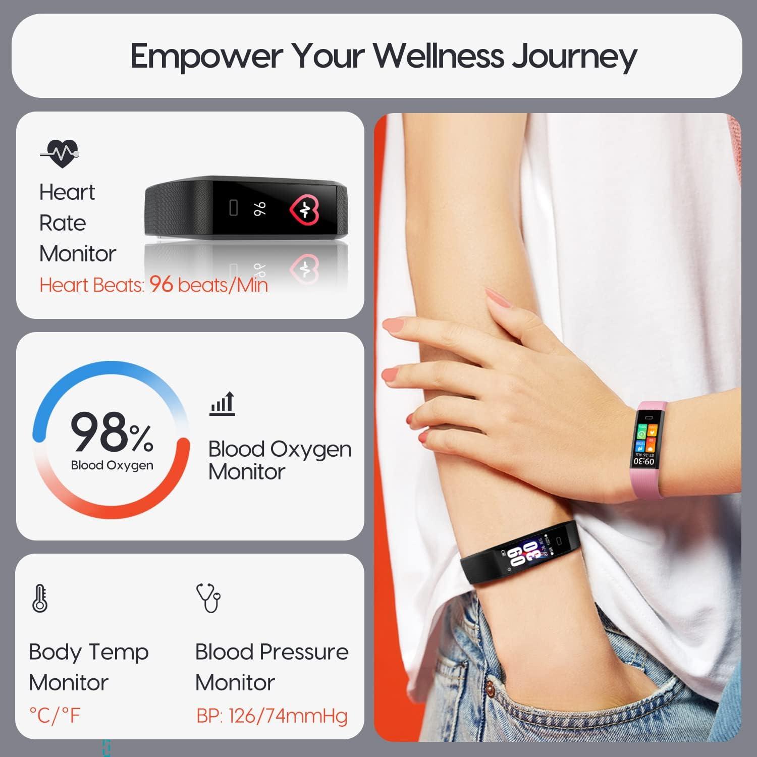 Smart Band Watch Heart Rate Blood Pressure Fitness Tracker Health Monitor  US | eBay