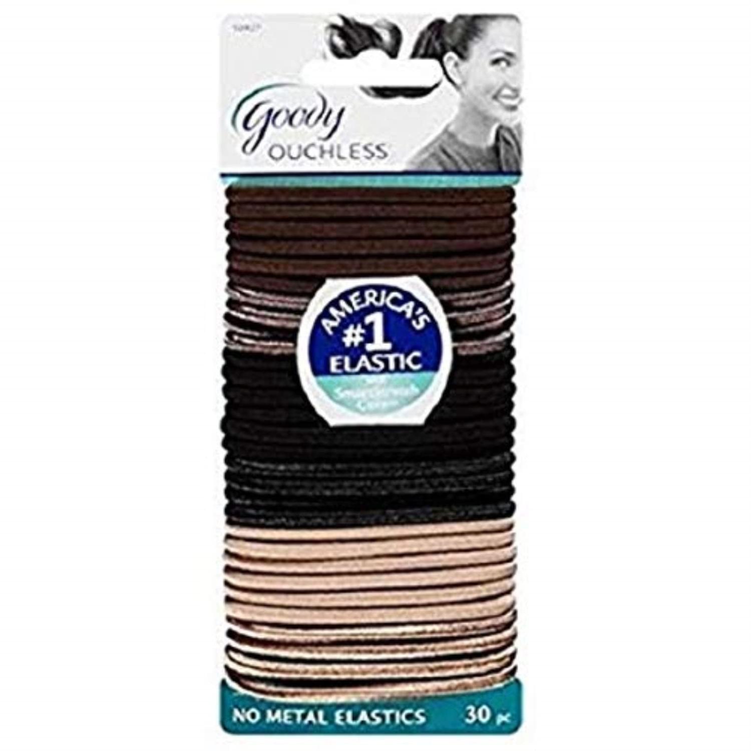 GOODY WoMens Ouchless Braided Elastics Starry Night 30 Count