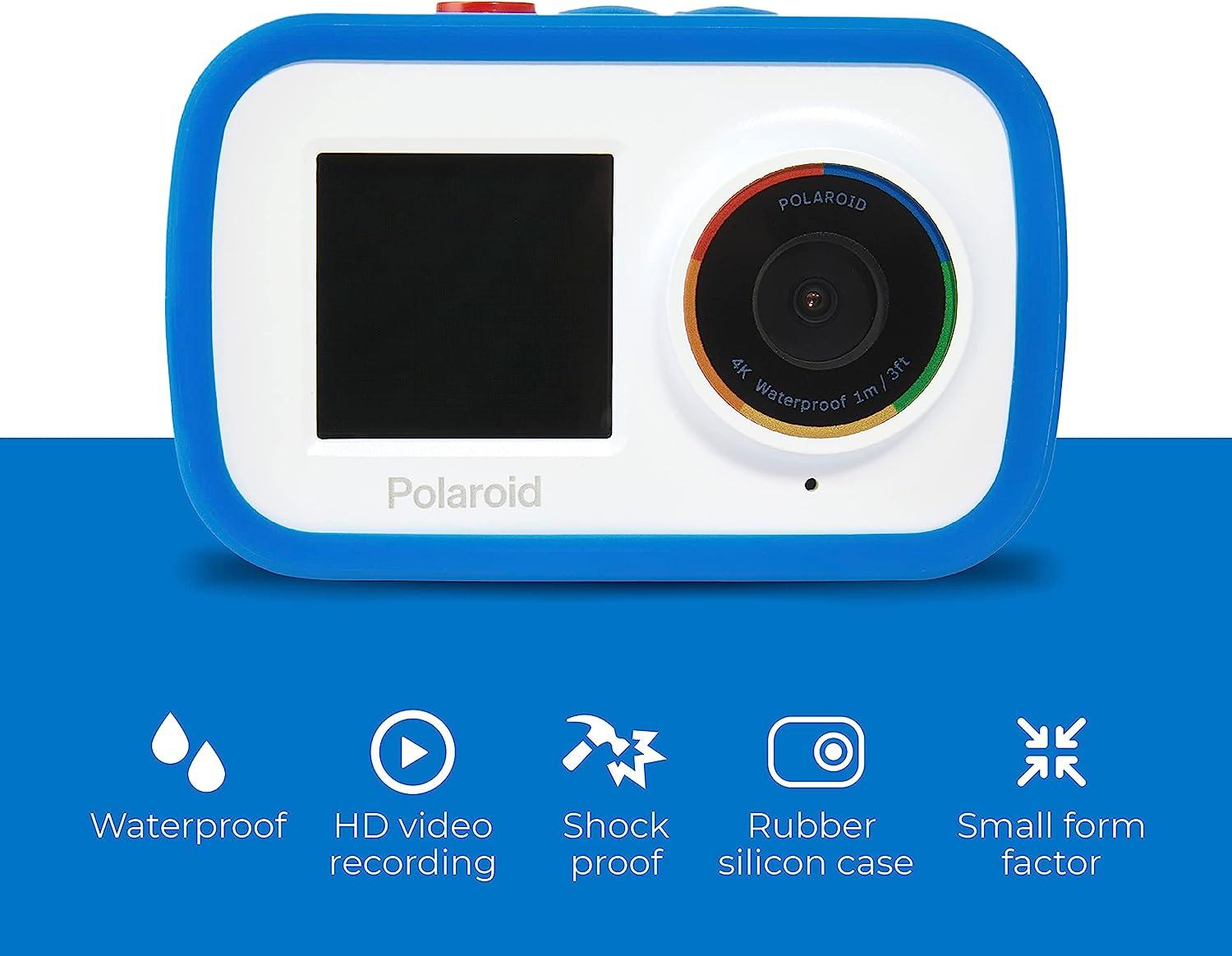 Polaroid Sport Action Camera 720p 12.1mp, Waterproof, Rechargeable