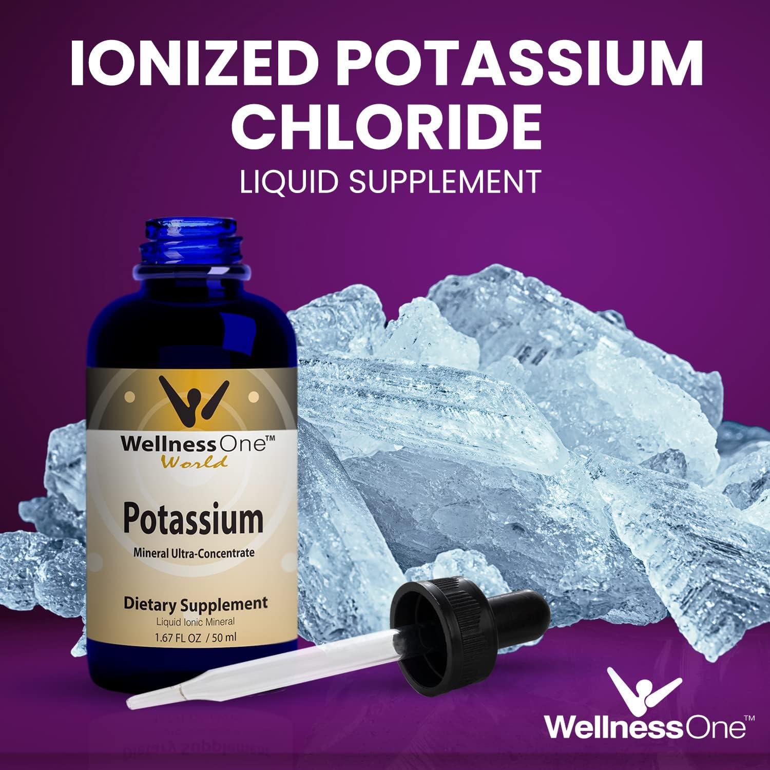 Potassium Liquid Supplement for Metabolic Function & Immune Support 1