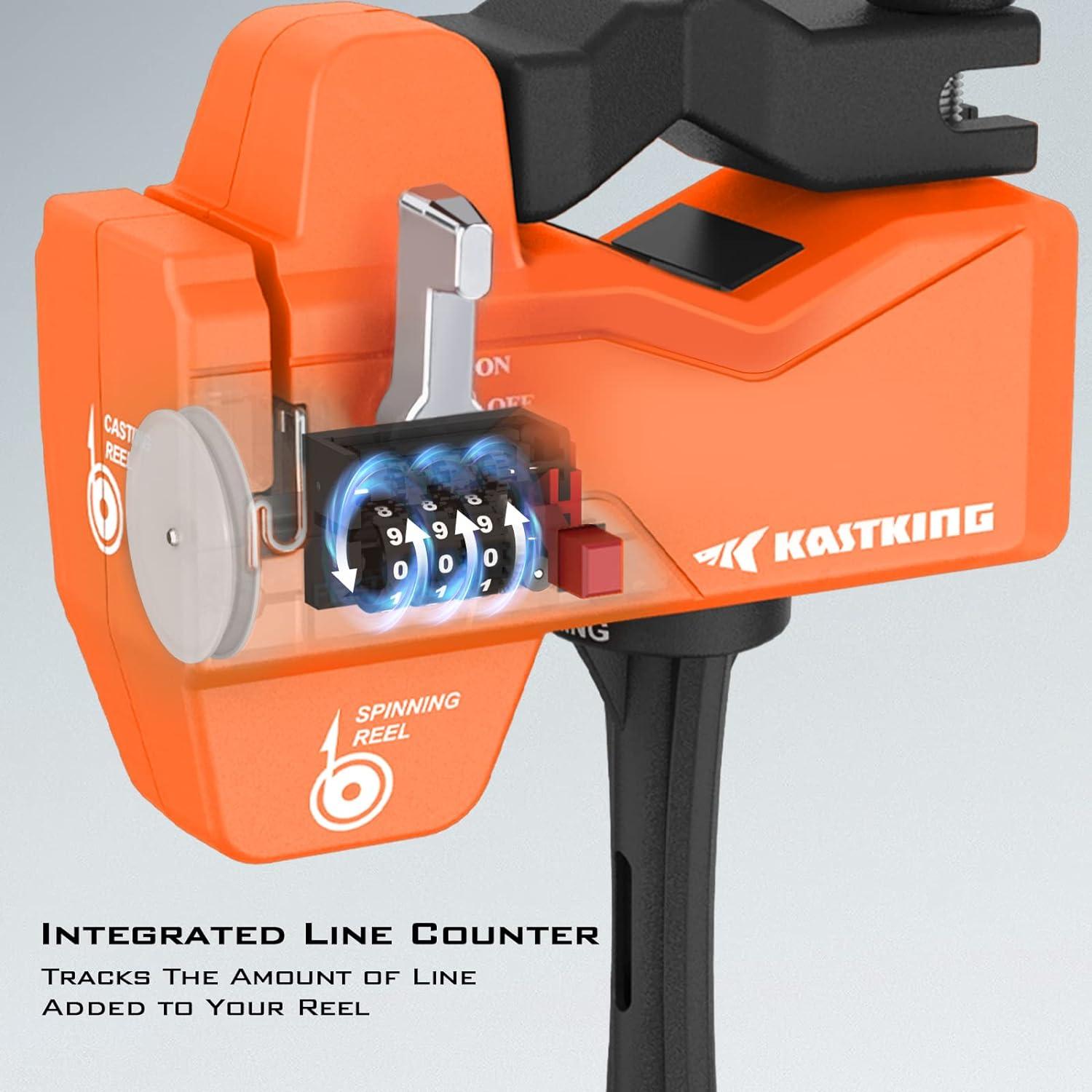  KastKing Improved Kalibrate Patented Line Spooler W/Line  Counter