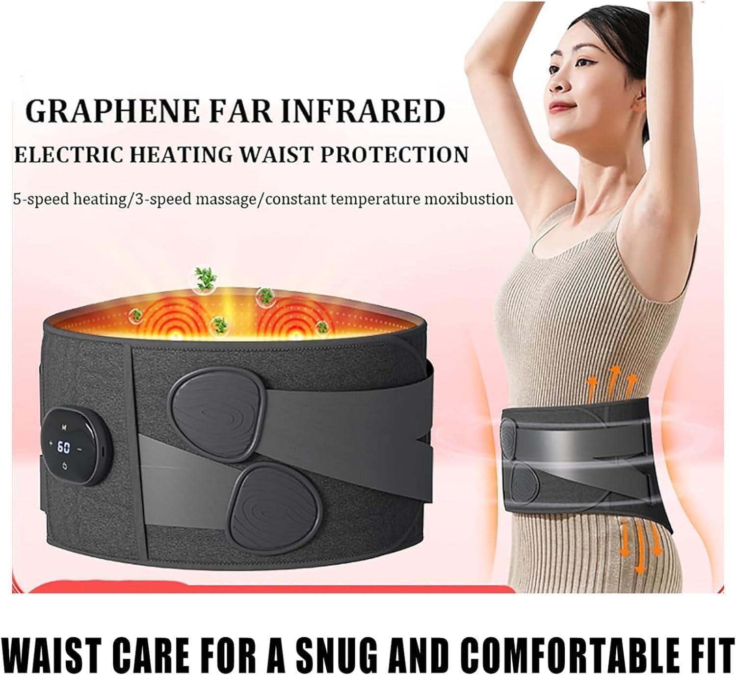 Kehtu Waist Massage Device | Vibration Massage Belt with 5-Stage Heat & 3  Adjustable Modes for Muscle Relief | Buy Now with Express International  Delivery | GoSupps.com
