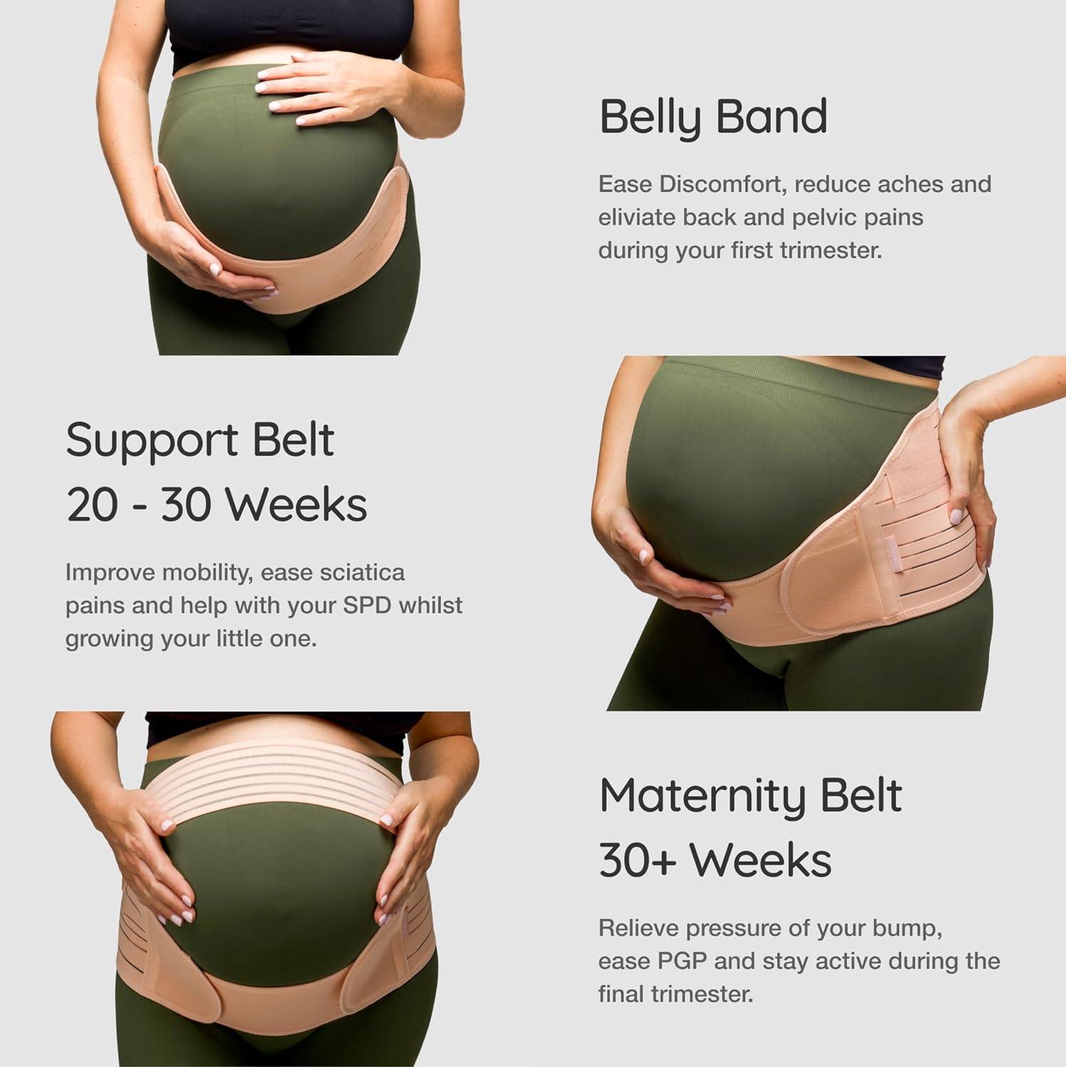 Pregnancy Support Belt Maternity Postpartum Band 40 Page