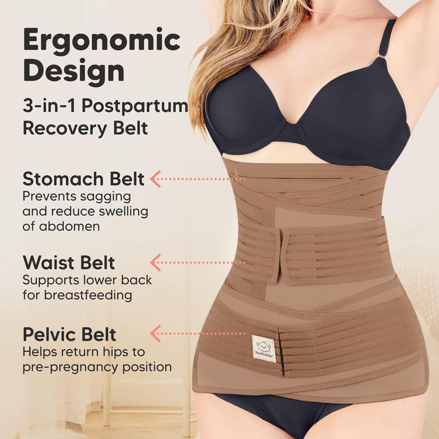 In Postpartum Belt 3-in-1 Postpartum Belly Wrap Post Surgery