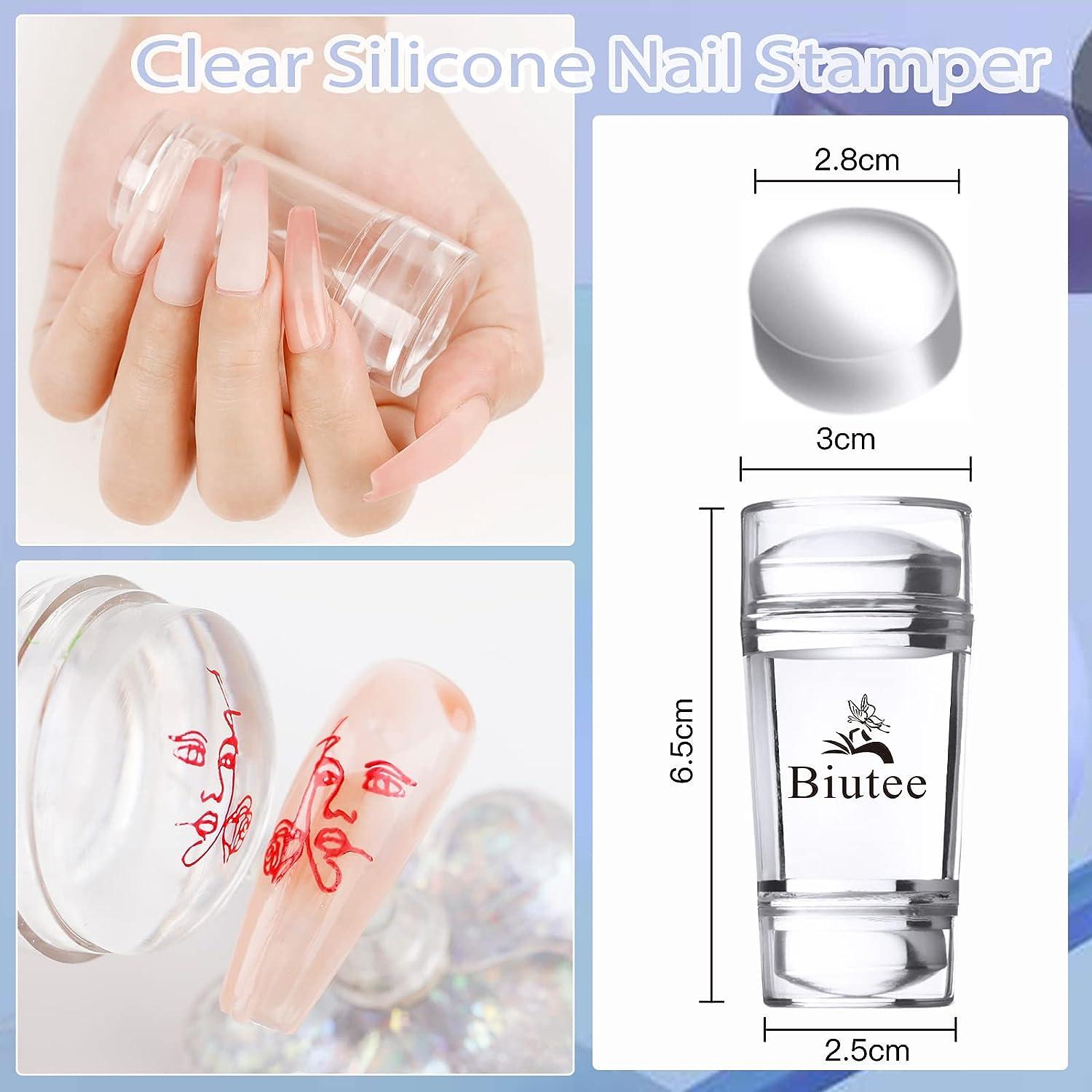 CLEAR SILICONE NAIL STAMPER — ATN Nail Supply