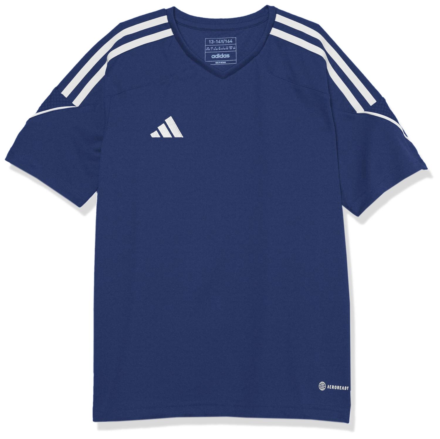 Adidas Boys Tiro 23 Black/White Soccer Jersey - Medium main image 1