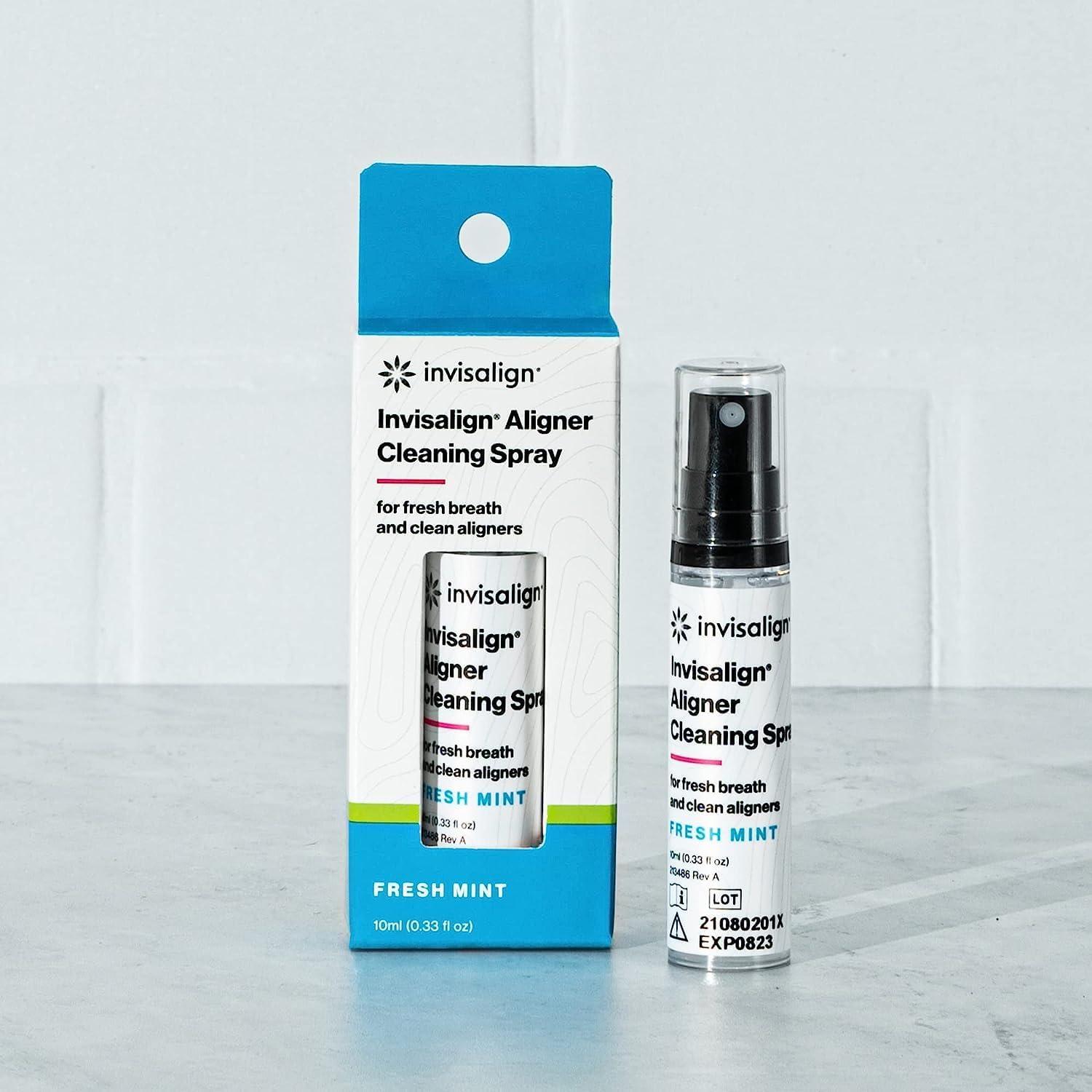 Invisalign Aligner Cleaning Spray - 10 ml for Clear Aligners