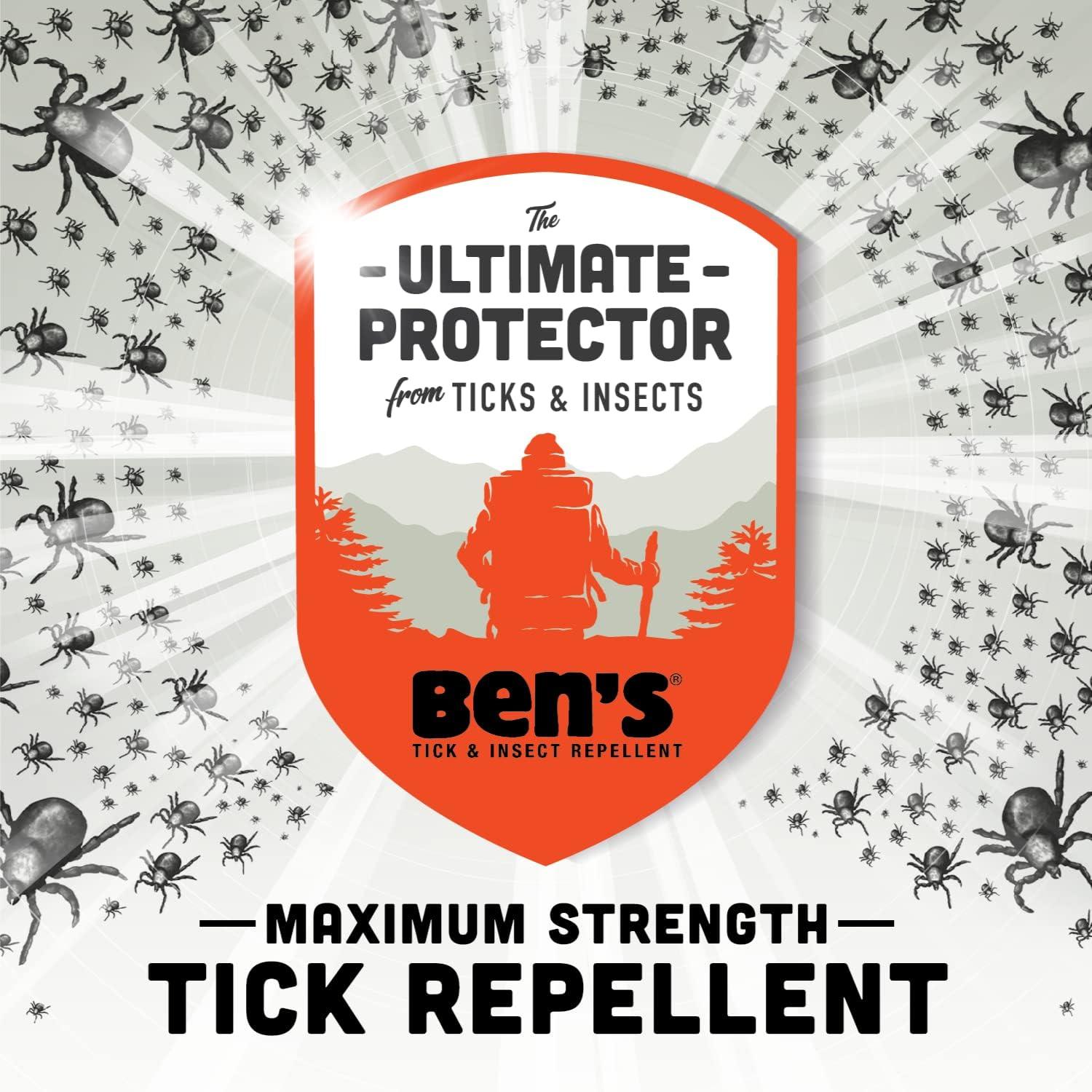 Ben's Tick and Insect Repellent Wipes