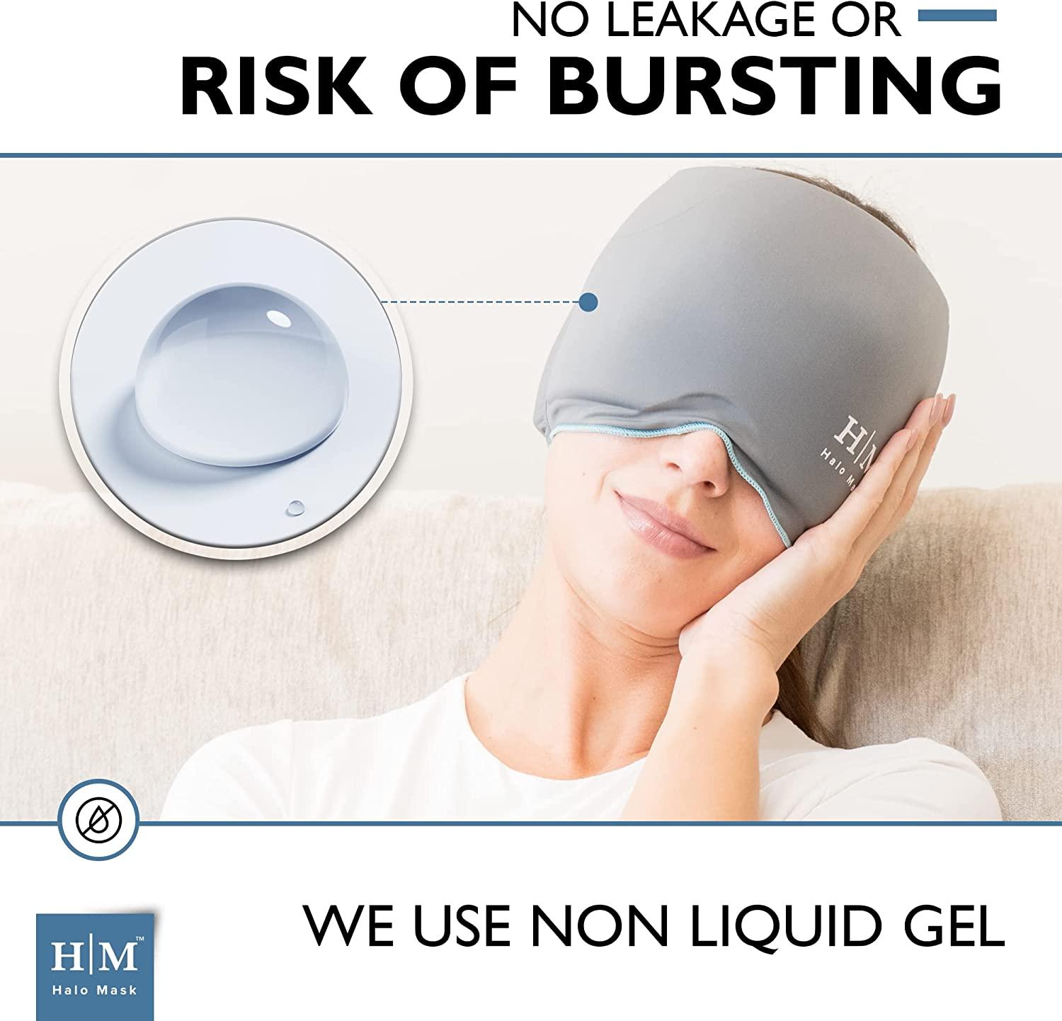 Halo Mask Migraine Relief Cap Form Fitting Migraine Hat Tension