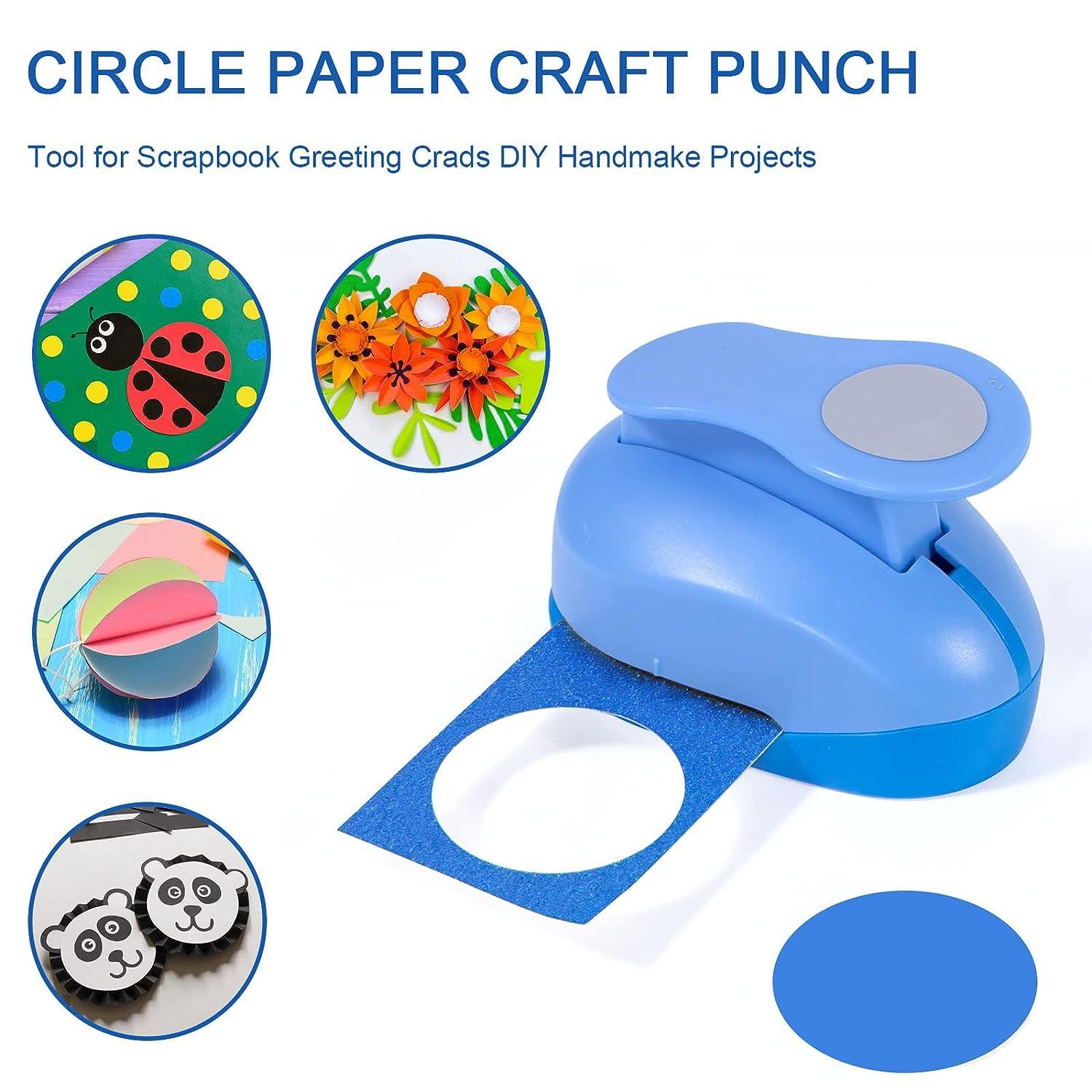 Katfort 2 Inch Circle Punch Craft Hole Punch Shapes Hole Punch
