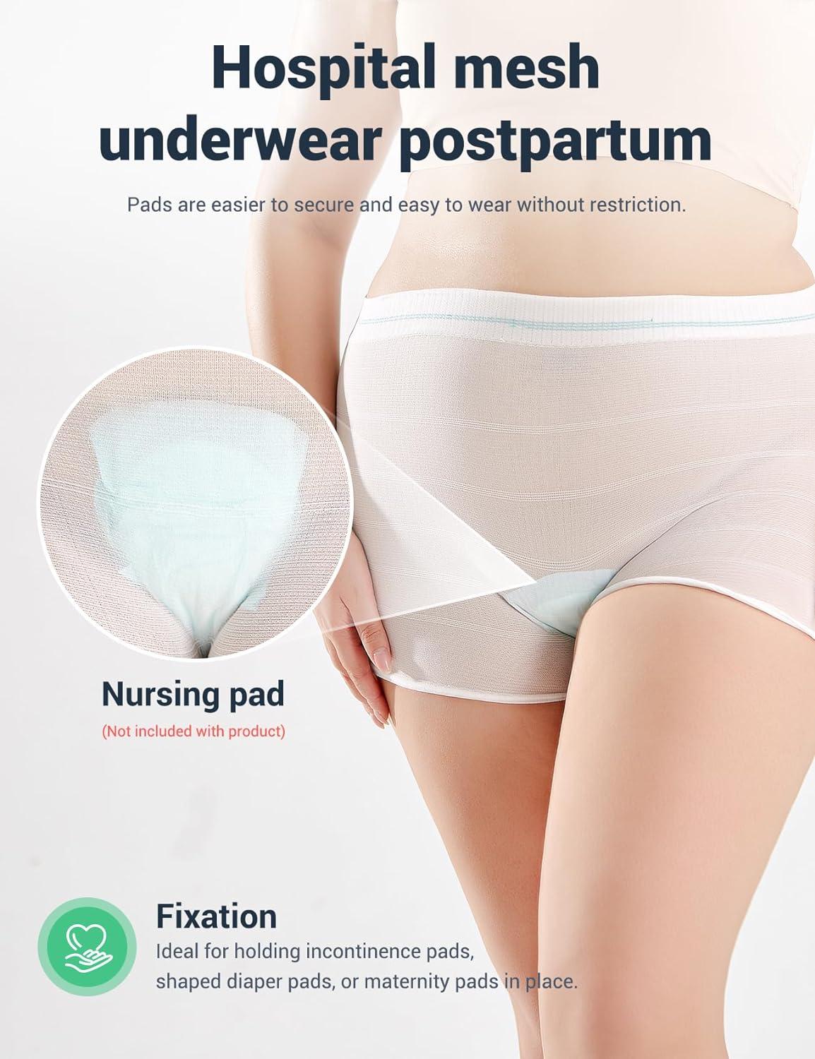 HANSILK Maternity Knickers Disposable Postpartum Underwear