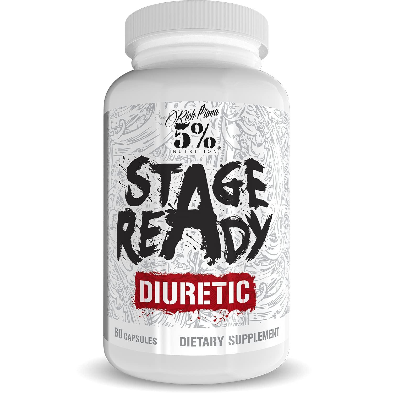 5 Nutrition Stage Ready Diuretic Extra Strength Competition Diuretic