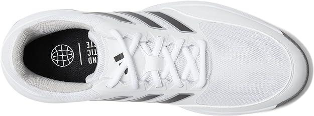 adidas gazelle silver green womens Men's Wide Fit adidas Runfalcon 5 Running Sneakers, Cloud White / 7 / 2E