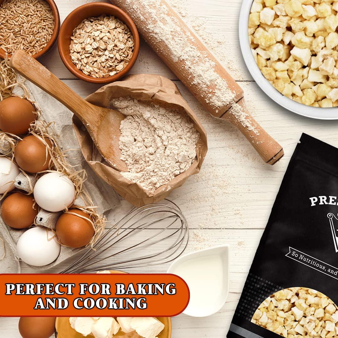 Presto Sales Dried Apple Cubes 48 oz All Natural Dried Fruit Snack