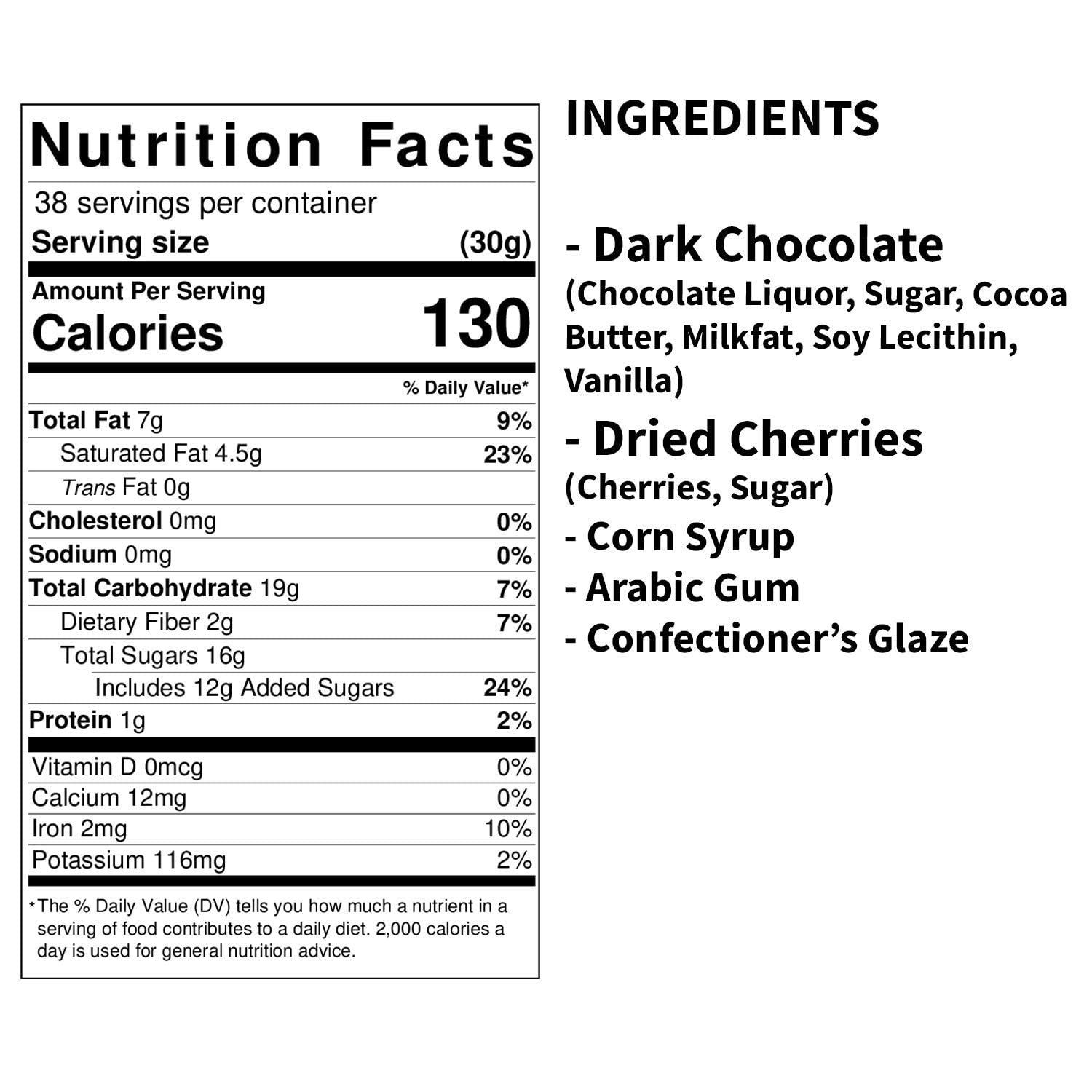 Dark Chocolate Covered Cherries Fruity Cherries covered in 64 Rich