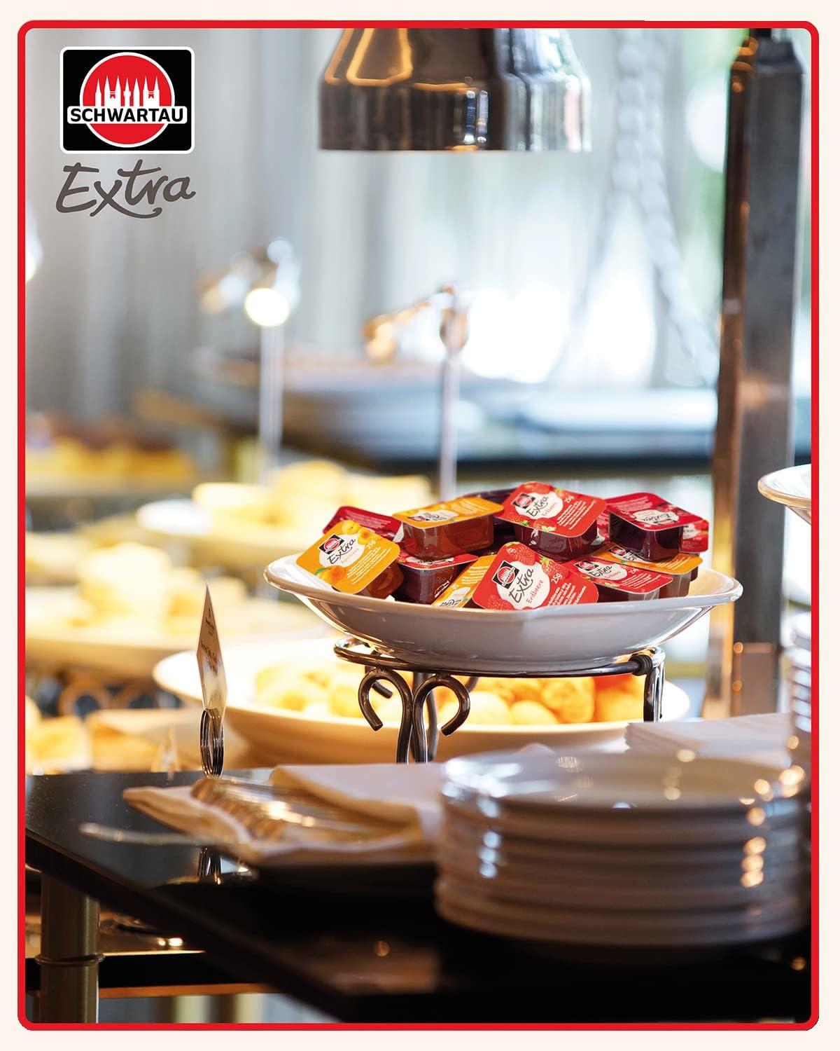 Buy Schwartau Portion Mix Box 100 x 25g Jam Shells (50 Strawberry 25 ...