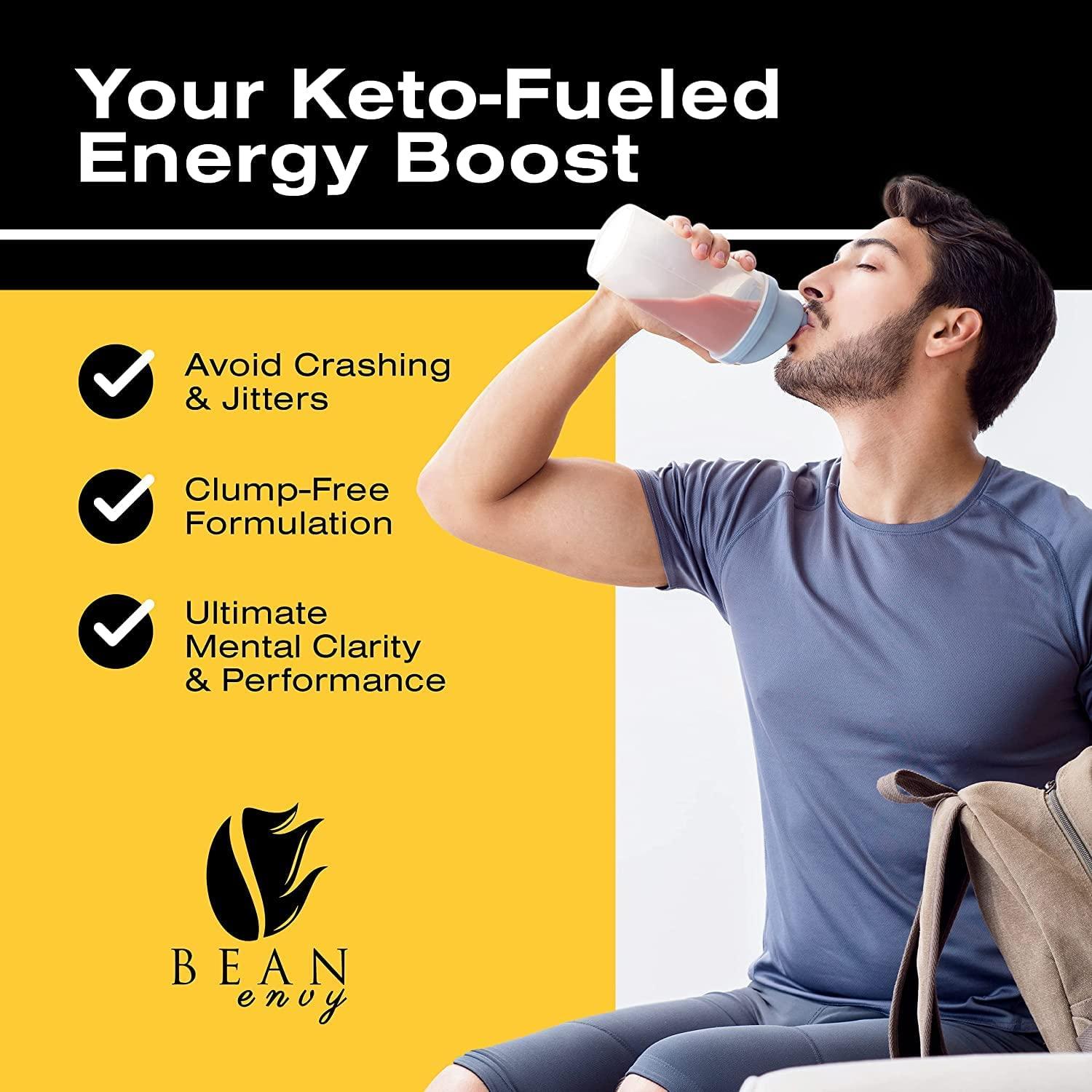 Bean Envy Vanilla MCT Oil Powder with Collagen and Acacia Keto