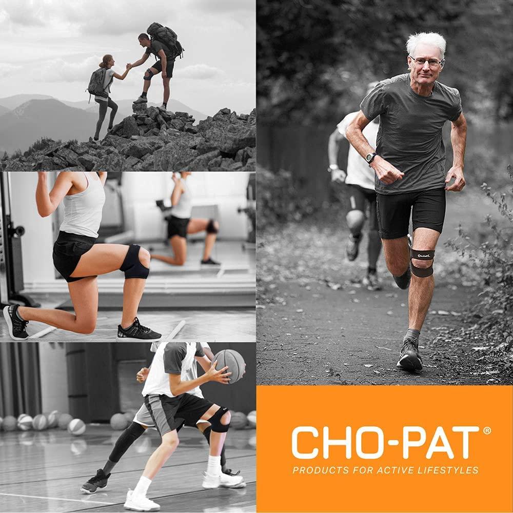 ChoPat Dual Action Knee Strap, Provides Full Mobility and Pain Relief