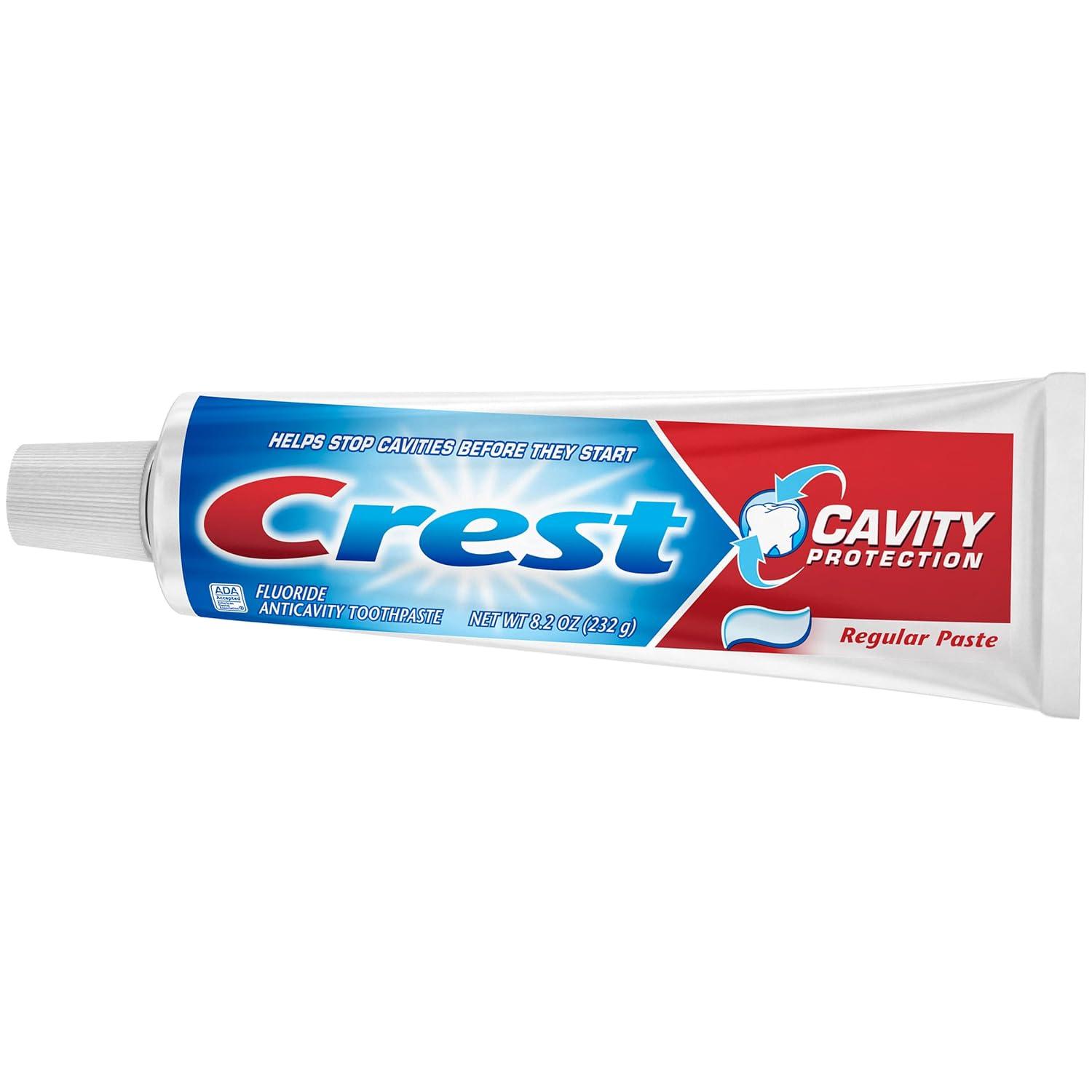 Crest Toothpaste 8.2 oz Cavity Protect 5-Pack - Dental Hygiene ...