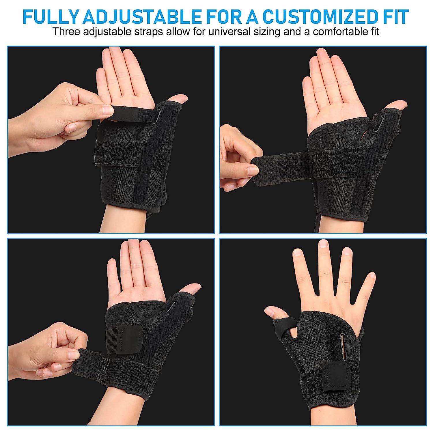 Thumb Brace Relief for Carpal Tunnel, Tendinitis, Arthritis, Sprains Thumb Splint Support