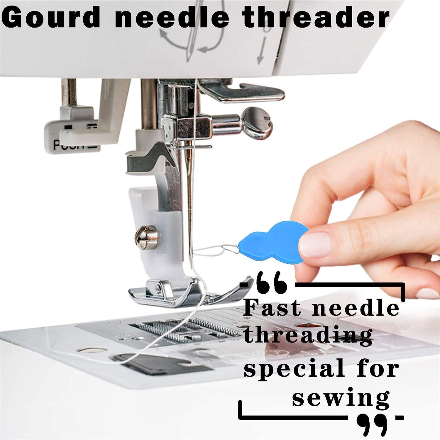 UILIKO Needle Threaders, Needle Threader Tool, Gourd-Shaped Threader, Sewing  Machine Needle Threader Tool (Random Color) (8 Payment)
