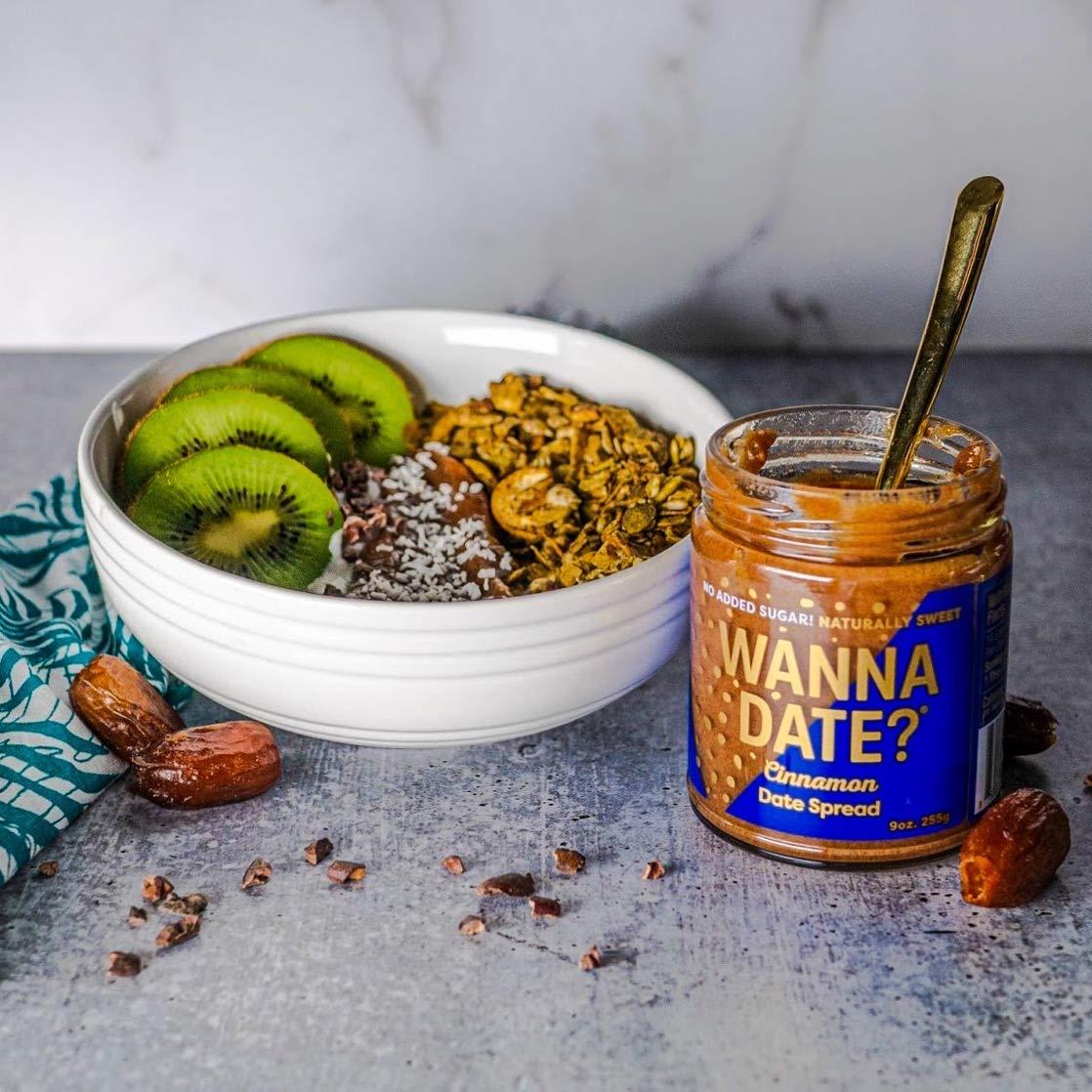 Wanna Date Cinnamon Date Spread Vegan, Paleo, GlutenFree, DairyFree