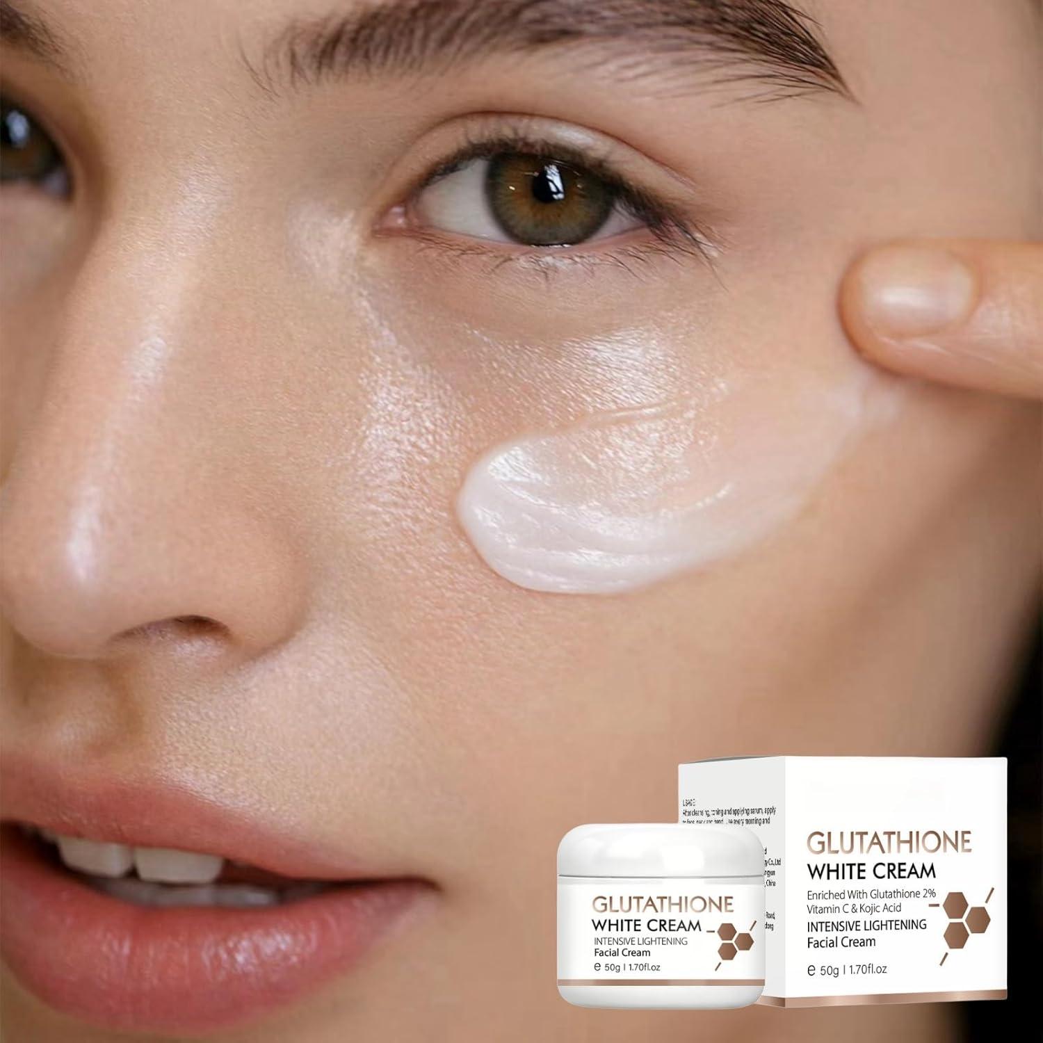 Glutathione Face Cream Glutathione Anti-Aging Face Cream for Women & Men  Glutathione Hydrating & Whitening Cream Dark Spot Remover for Face Skin  Brightener Cream Face Moisturiser Skin Care Moisturizer | Buy Now