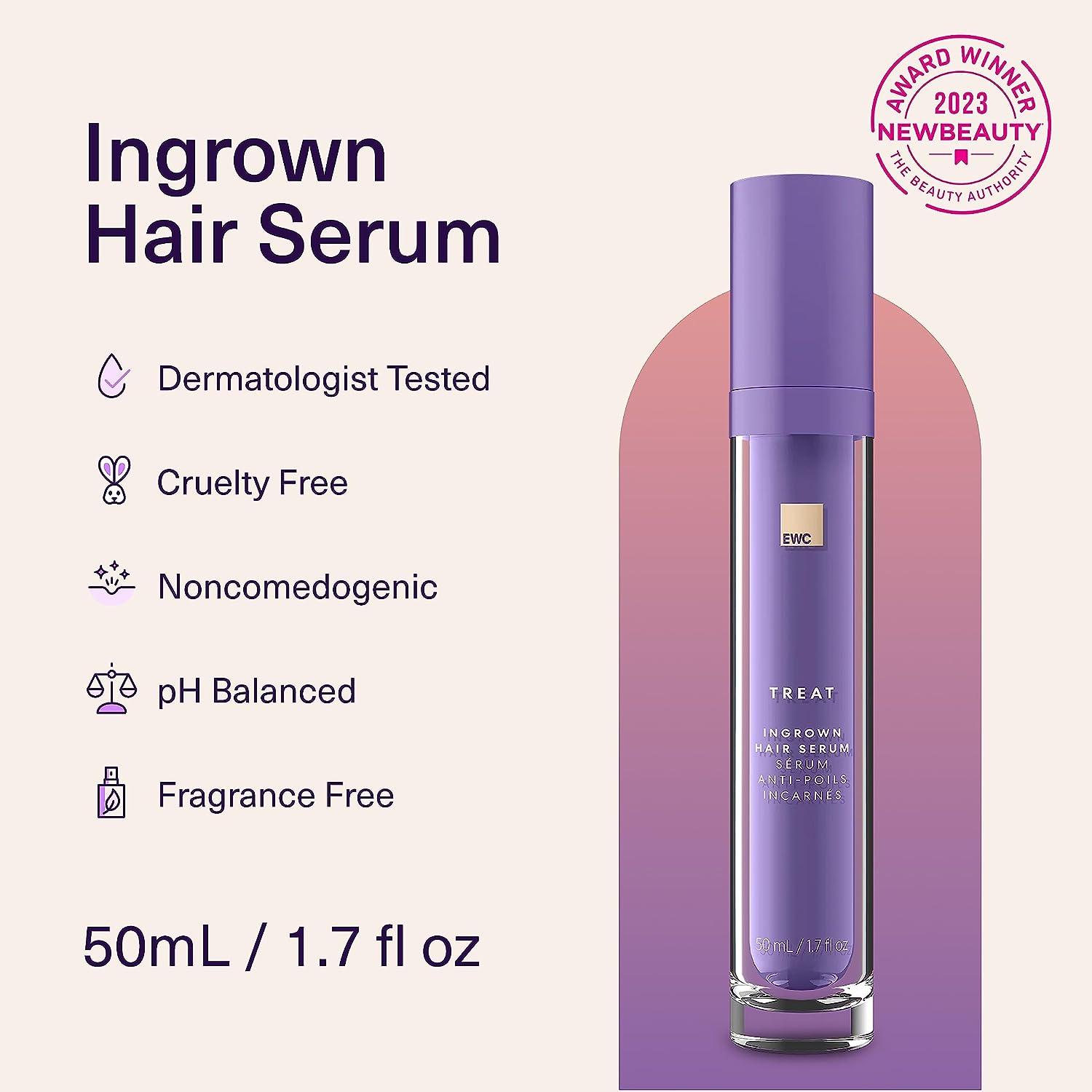 European Wax Center Ingrown Hair Serum For Bikini Area Exfoliant AHA