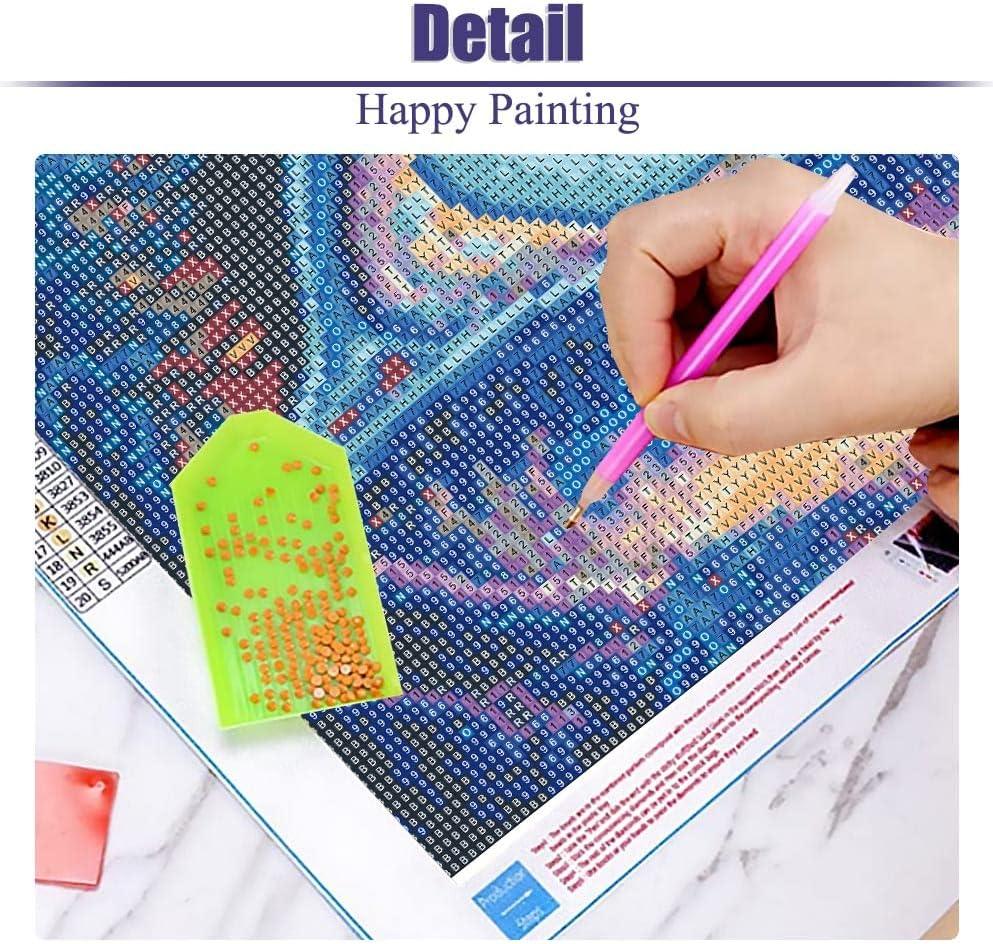 DIY 5D Diamond Painting by Numbers Kits for Adults,16X12 DIY