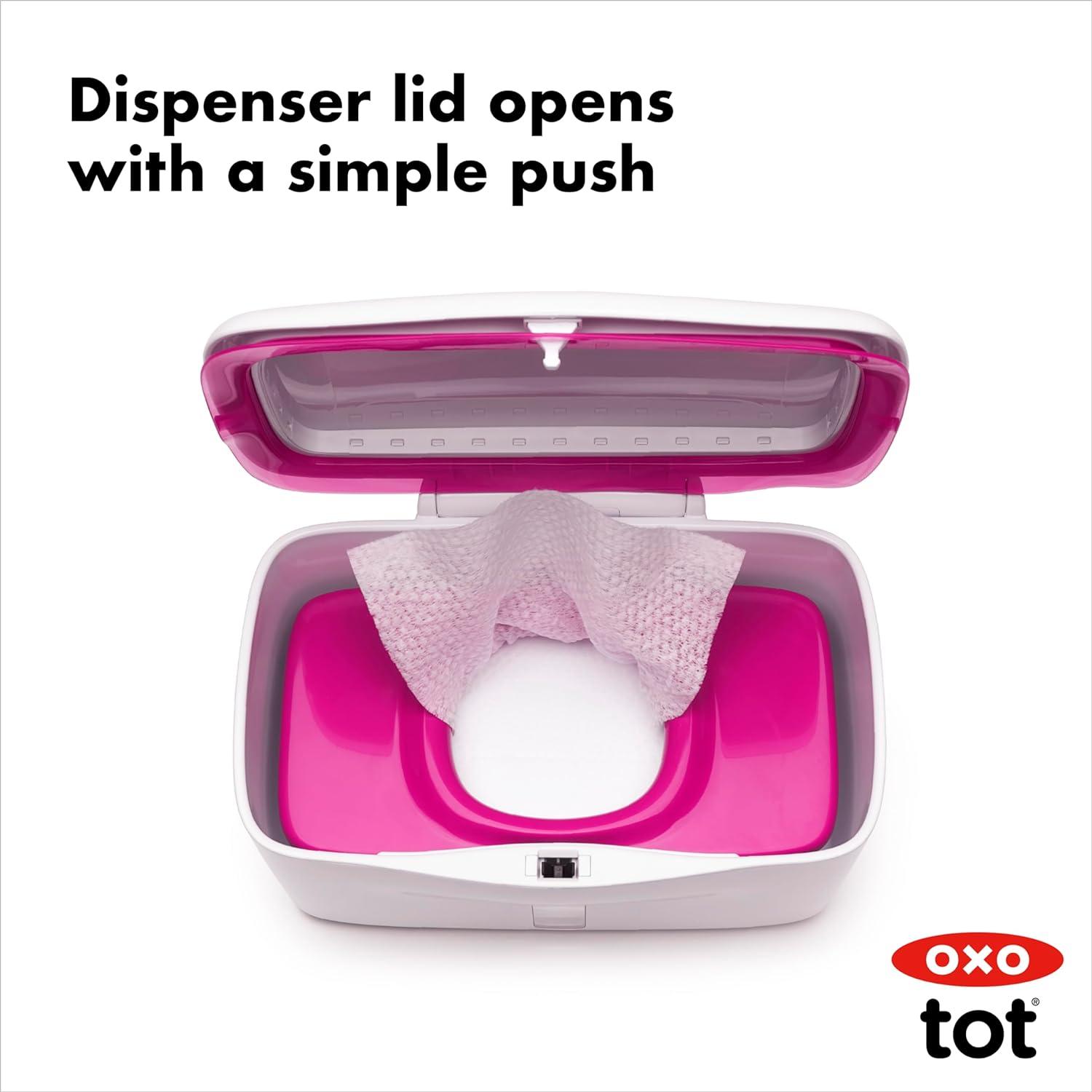 OXO Tot On-The-Go Wipes Dispenser - Gray - 2pk