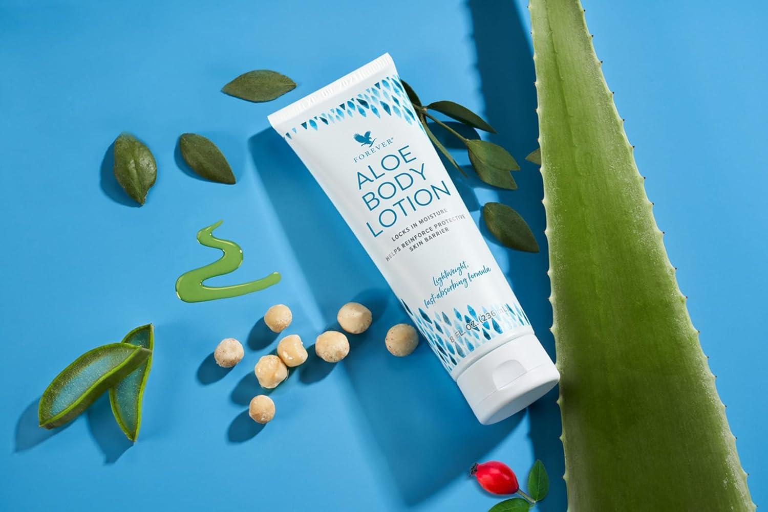 Forever Living Aloe Body Lotion - Fast-Absorbing Vegan Moisturizer for  Youthful Skin - Gluten-Free Hydrating Floral Scent - 8 Fl Oz International  Shipping Available | Buy Now with Express International Delivery |  GoSupps.com
