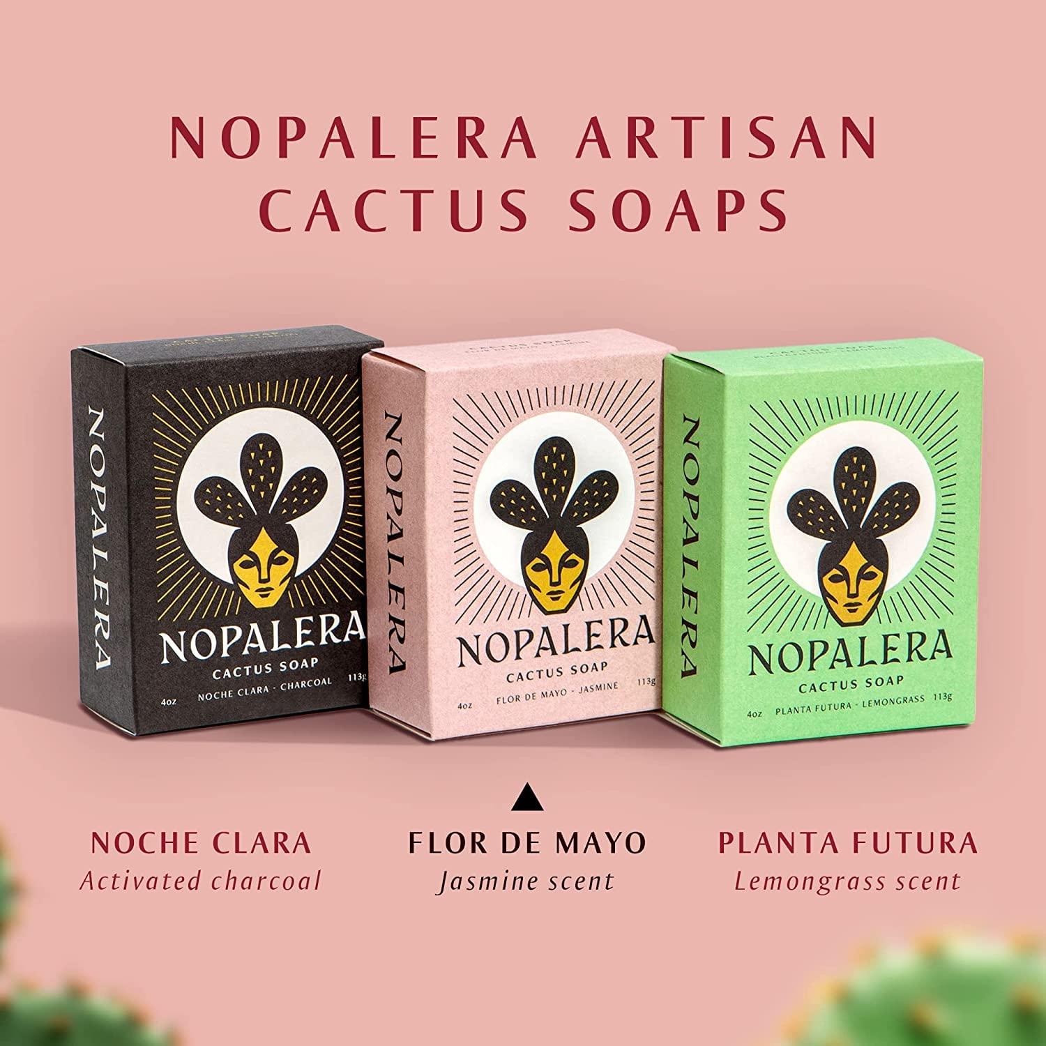 Nopalera Flor de Mayo Cactus Soap Jasmine & Prickly Pear Cactus | Artisan  Vegan Bar Soap for Face and Body | Natural Fragrance | Pink | 4 oz | Buy  Now with Express International Delivery | GoSupps.com