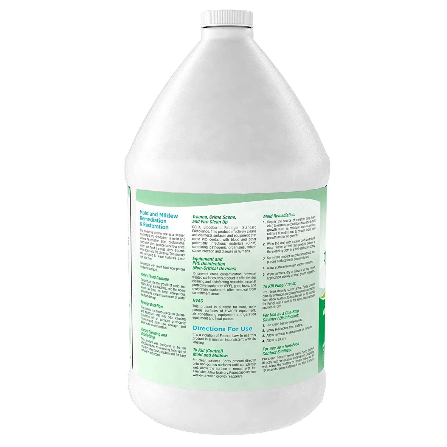 RestorOx 20105 One Step Disinfectant Cleaner & Deodorizer, Cleans