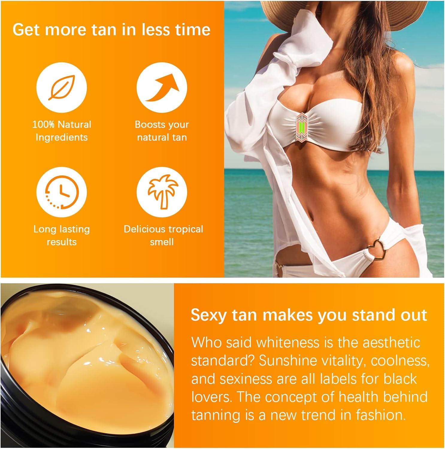 Tanning Accelerator Cream 50g Long Lasting Sunbed Cream Effective in SunBeds & Outdoor Sun