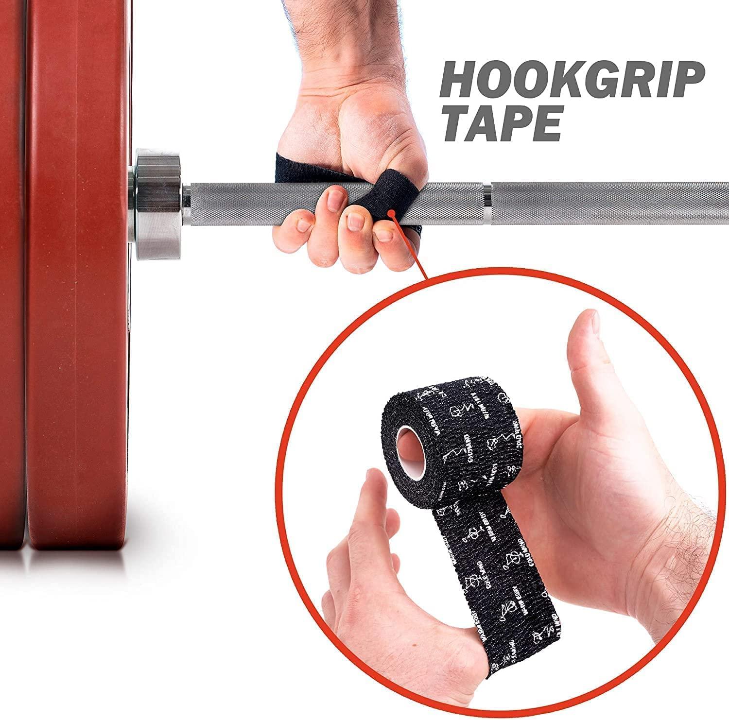 3 ROLLS SPORTTAPE Weightlifting Thumb Tape - EAB for Hookgrip, Crossfit,  Lifting