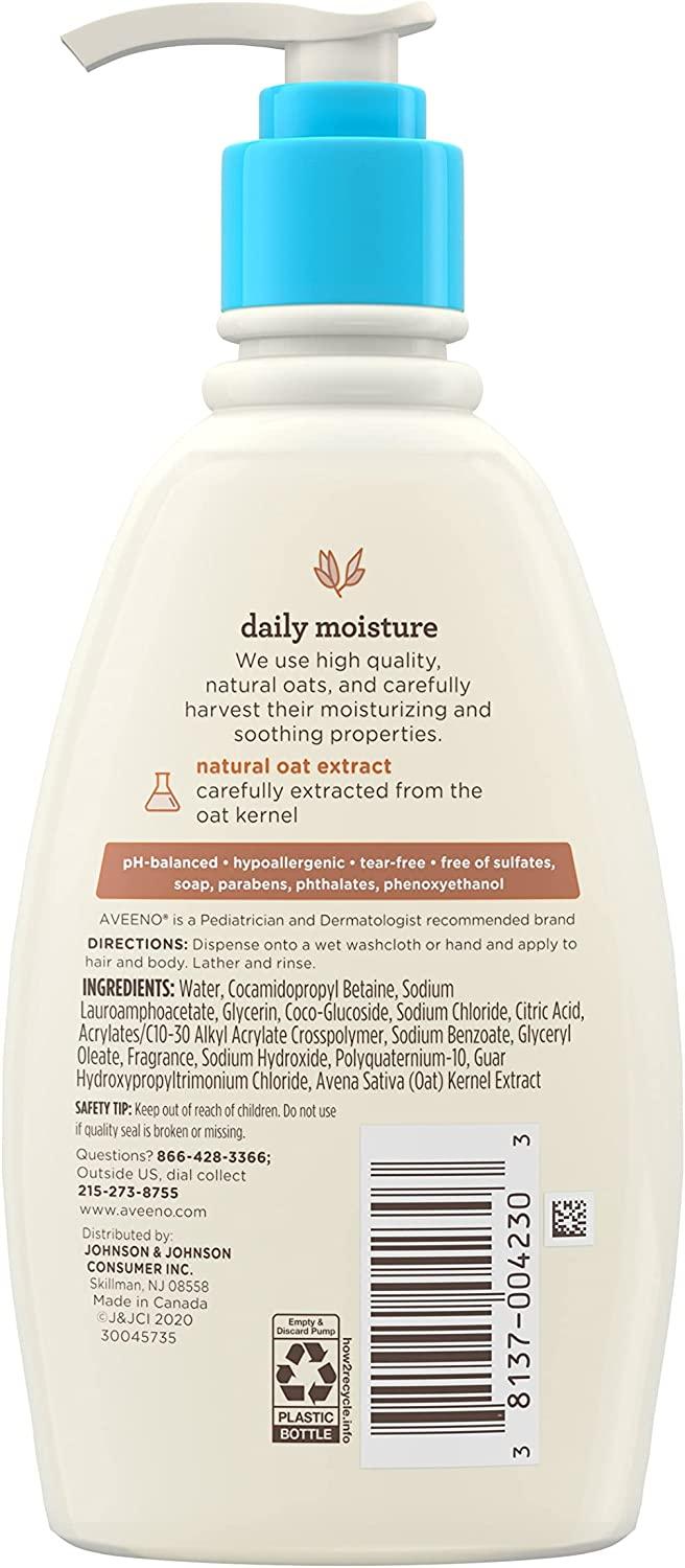 Aveeno baby wash ingredients discount