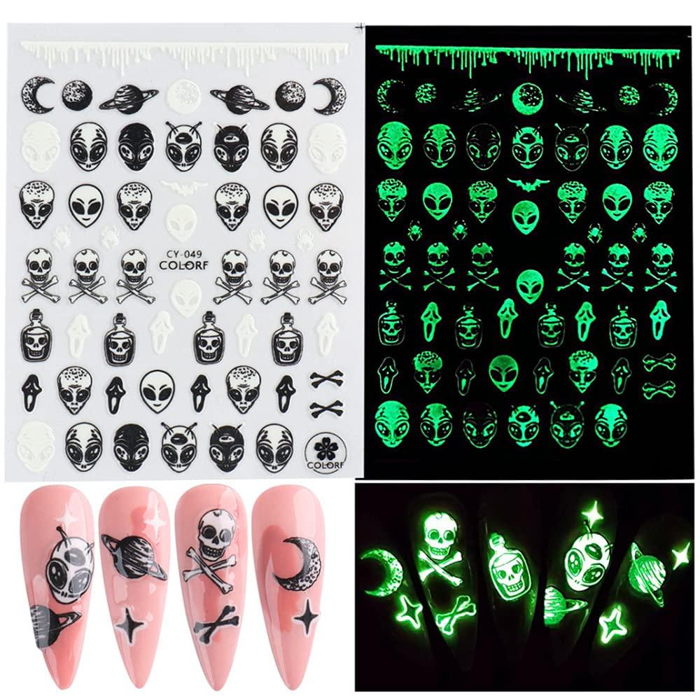 Buy BEAUTYBIGBANG 10 Sheets Nail Art Stickers Water Transfer