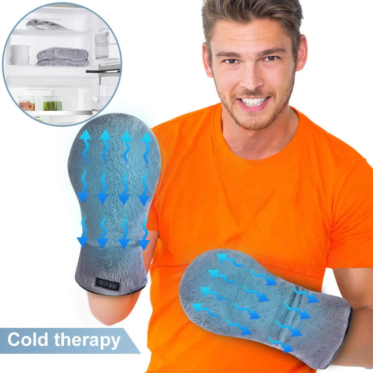 REVIX Heated Mitts for Arthritis and Hand Therapy, Microwavable Hand