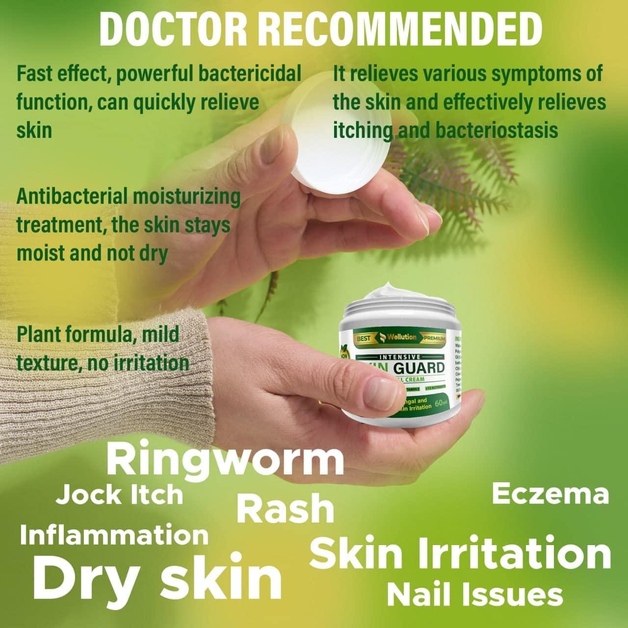 Antifungal Cream Natural Athletes Foot Treatment for Skin Eczema