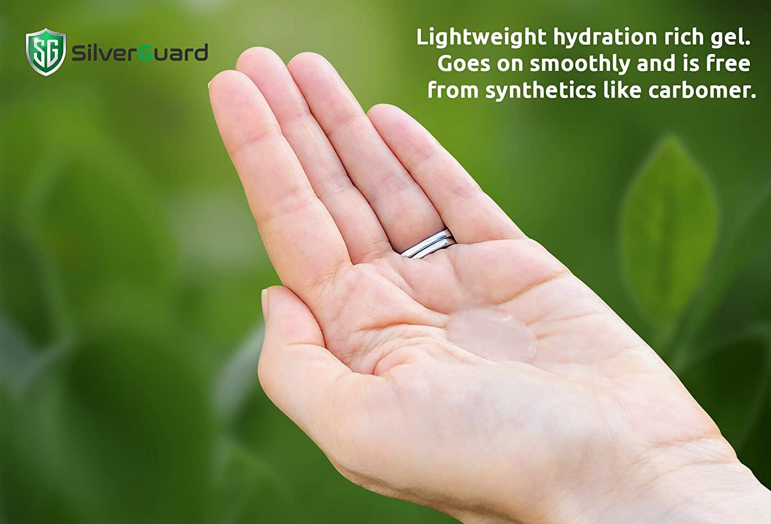 SilverGuard Colloidal Silver Gel Skin Care Healing Aid & Protectant