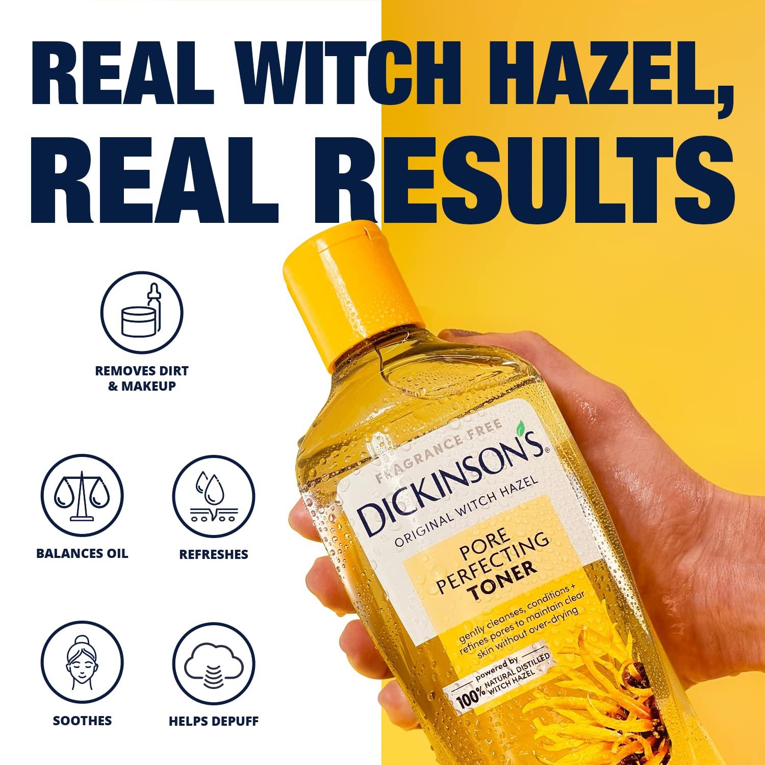 Dickinson's original witch hazel new arrivals pore perfecting toner