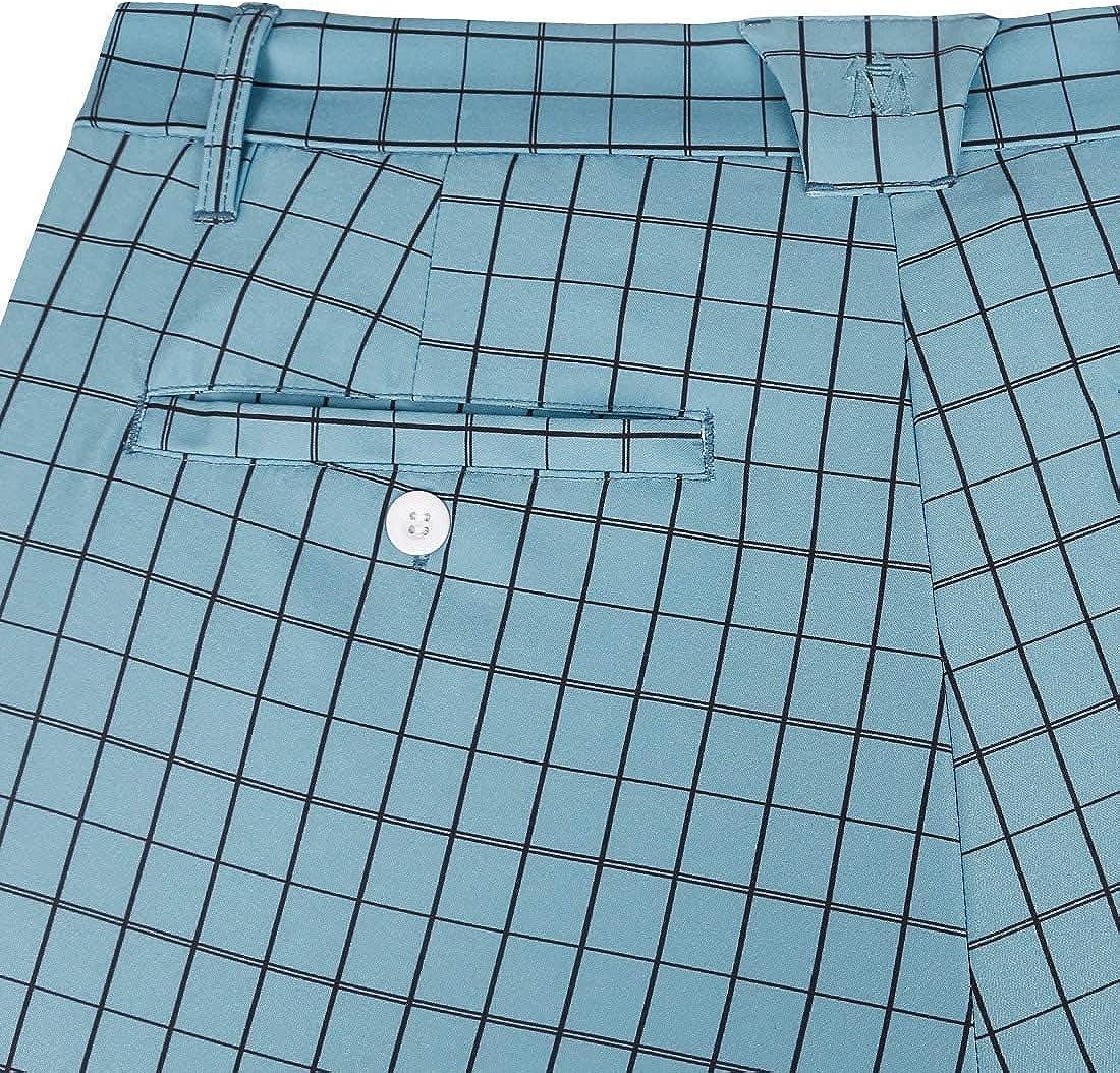 Blue plaid golf pants online