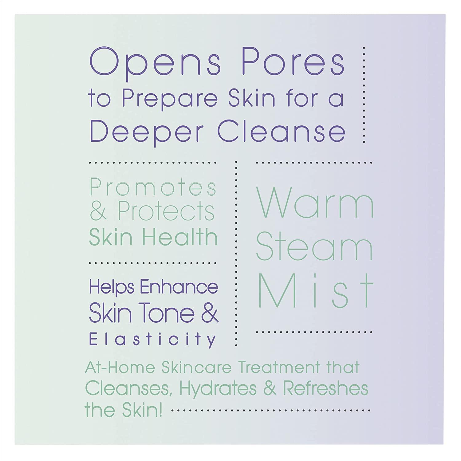 True Glow by Conair Warm Steam Moisturizing Mist Facial Sauna System