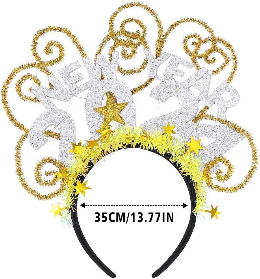 Reaky Oplichtende Kerst Hoofdband Led Rendier Gewei Haarband