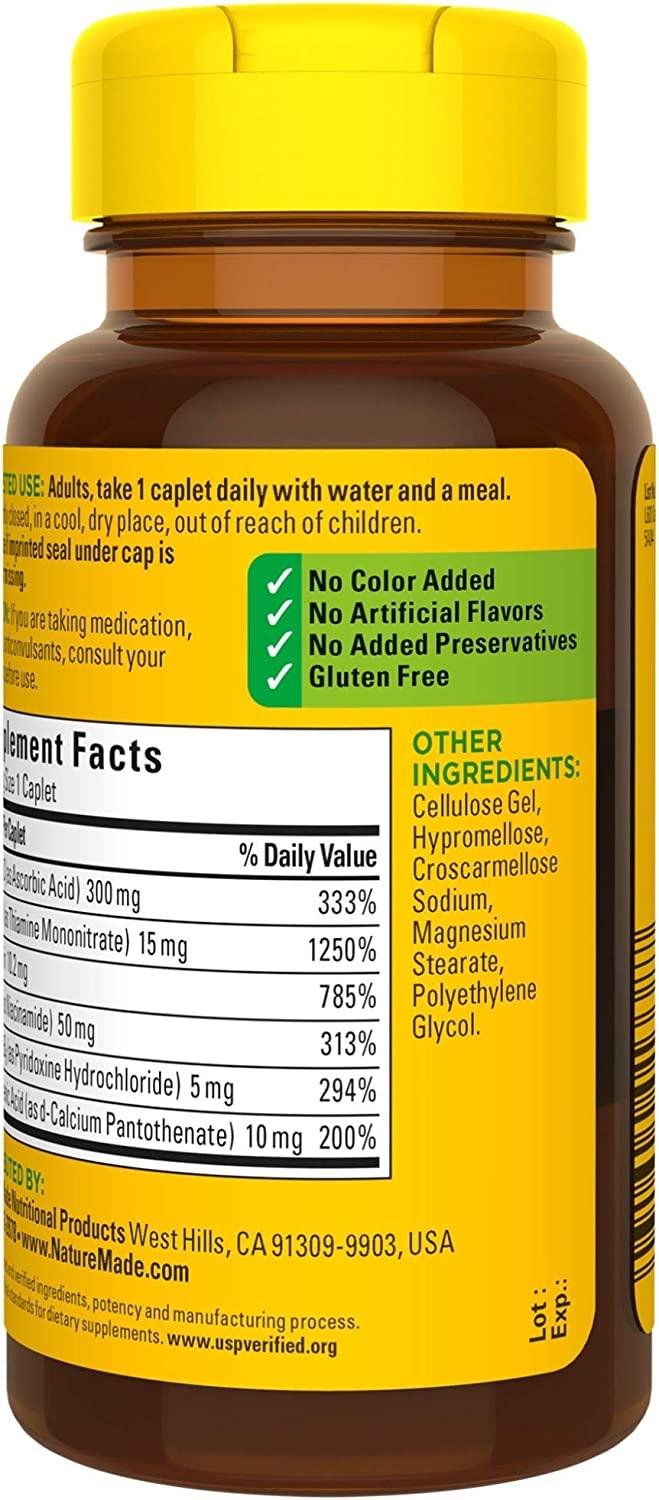 Nature Made with Vitamin C 100 Caplets