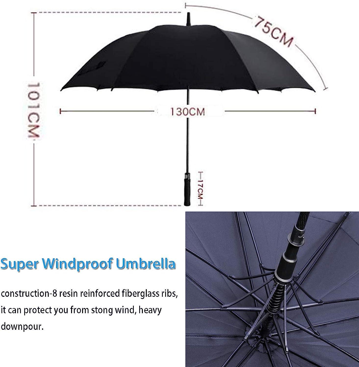 TEASTAR 60 Inch Large Golf Umbrella Automatic Open Windproof