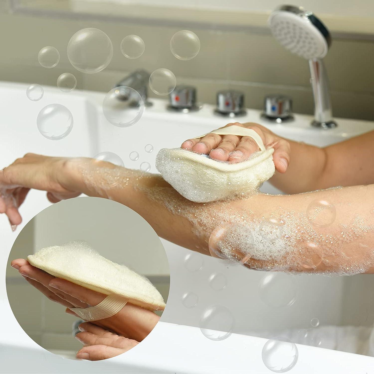 1 Pcs Soft Exfoliating Bath Sponge Set Includes Bath Body Shower Sponge  Reusable Bath Sponge Brush Dead Skin Remover Moisturizing Scrubber with 1