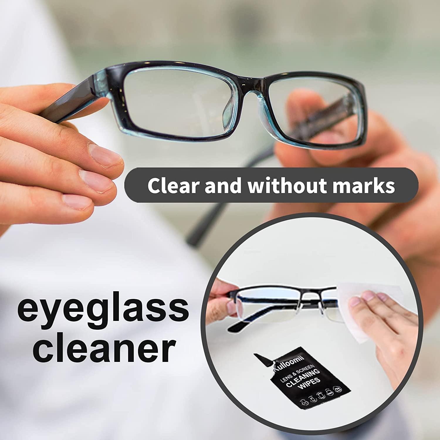 100pcs, Eyeglass Cleaner Lens Wipes, Eye Glasses Cleaner Wipes,  Non-Scratching, Non-Streaking,Anti-fog, Safe For Eyeglasses, Goggles