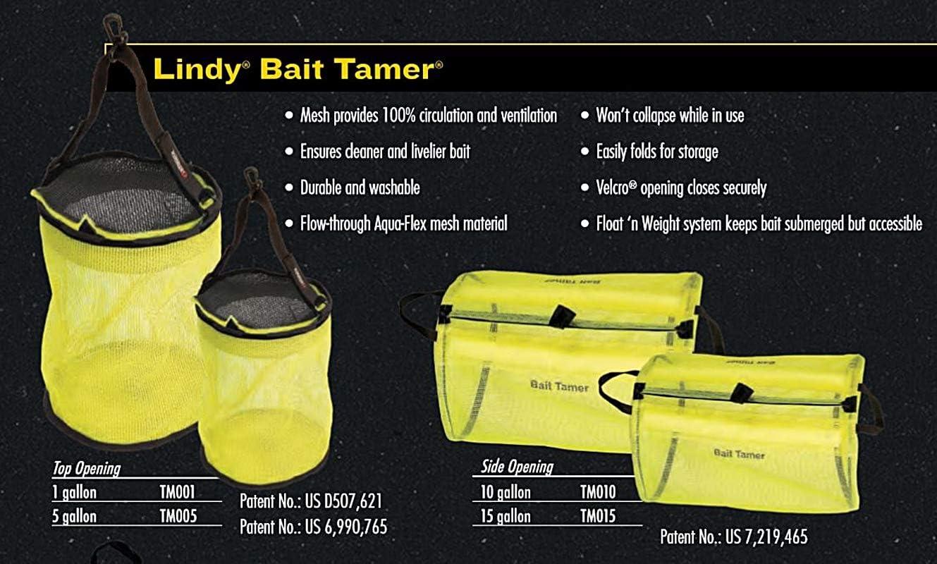 Lindy Bait Tamer Fishing Bait Bag Keeps Live Bait Healthy and Active