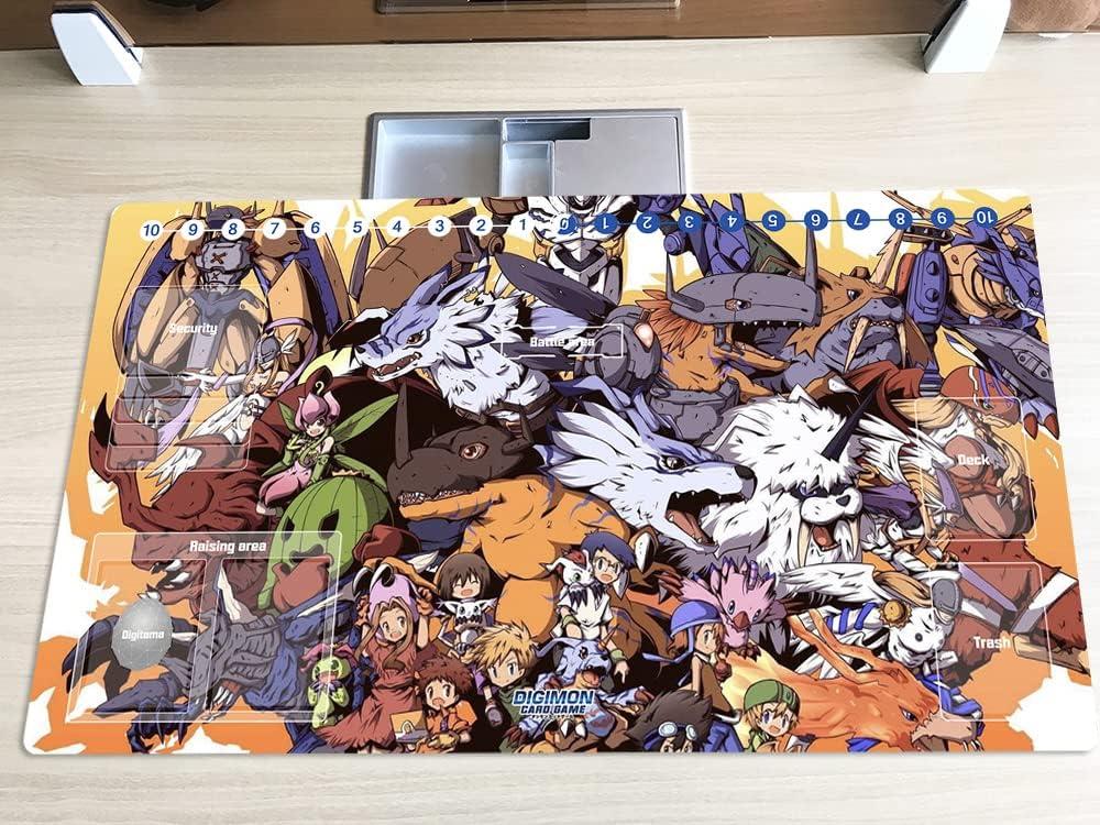 Digimon Trading Card Game Duel Playmat with Card Zones + Free Mat Bag | Buy Now with Express International Delivery | GoSupps.com Digimon Trading Card Game Duel Playmat with Card Zones + Free Mat Bag | Buy Now with Express International Delivery | GoSupps.com